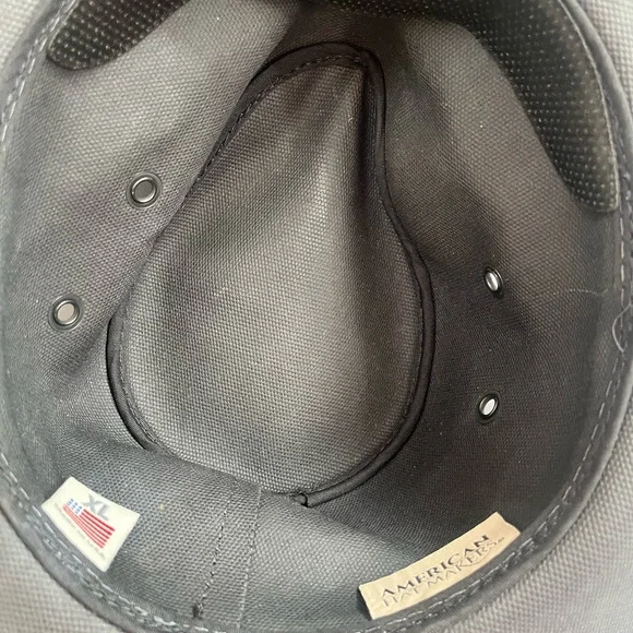 AMERICAN HAT MAKER Head in home limited edition adj sweatband Cowboy Hat - Picture 6 of 15